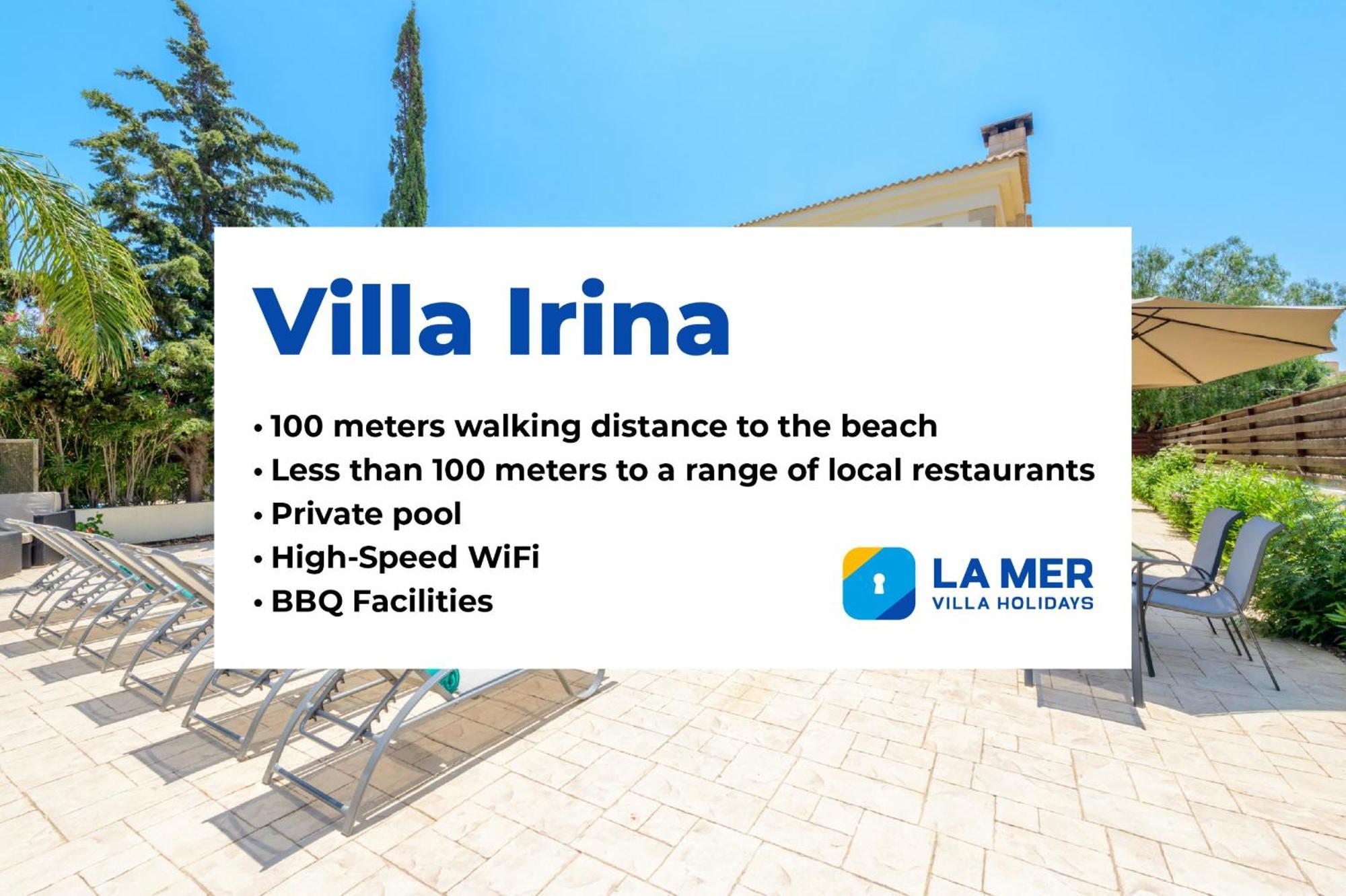 Villa Irina パラリムニ エクステリア 写真